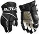 Bauer Vapor Hyperlite guante intermedio negro-blanco