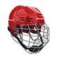 Bauer Re-Akt 55 casco combo con rejilla Senior rojo