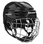 Bauer Re-Akt 155 casco combo con rejilla Infantil negro