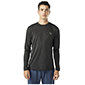 Bauer Core FLC LS Tech Tee Senior Gris