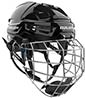 Bauer RE-AKT 70 Hockey Cascos Combo negro with verja