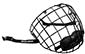 Bauer Contour 2 Rejilla Facemask negro