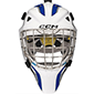 CCM Axis F5 Mscara Infantil (Youth) blanco - azul real