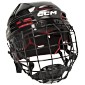 CCM Tacks 70 casco combo Senior negro casco con rejilla