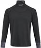 CCM Long Sleeve con protector de cuello integrado Junior Neg