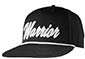 Warrior Script Rope Snapback Gorra negro