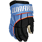 Guante Warrior Covert Deluxe LT Senior Negro-Azul