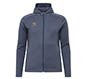 Sudadera con capucha y cremallera Warrior Aurum Travel-Gris