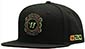 Warrior 20TH Alpha Snapback Cap Negro