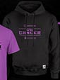 Product image Warrior vs Cancer Sudadera negro Senior